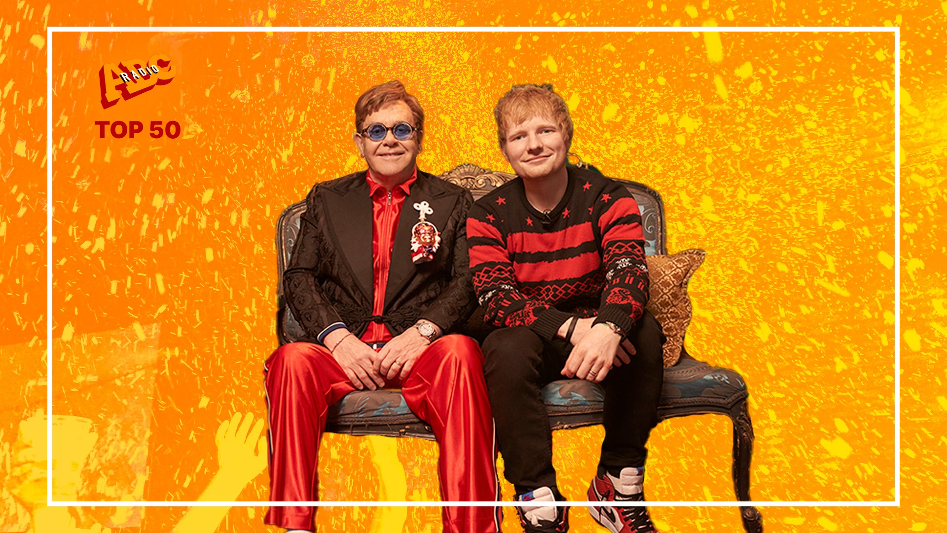 Abc Top 50 Jul Ed Sheeran Og Elton John