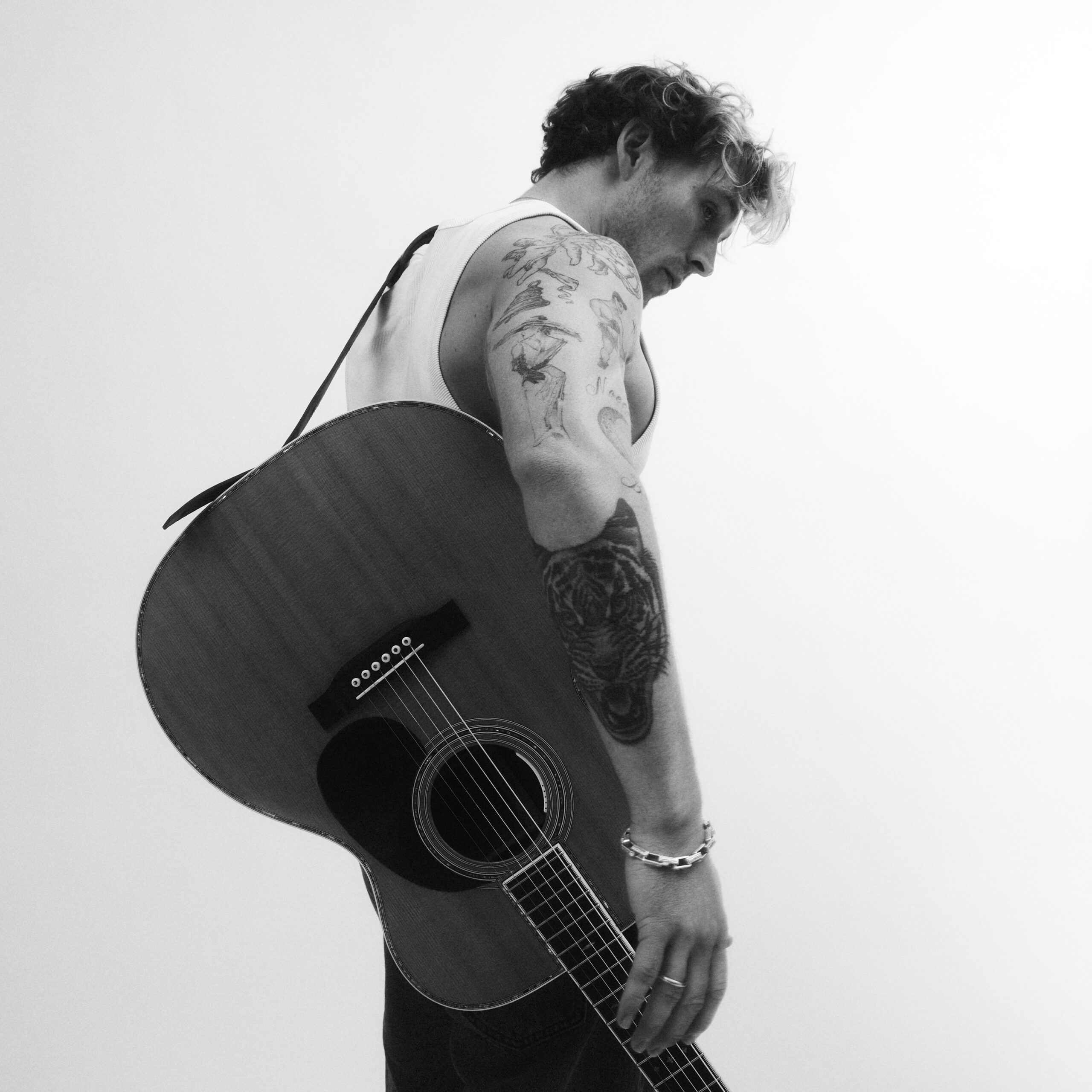 Artwork Christopher Ham Med Guitaren