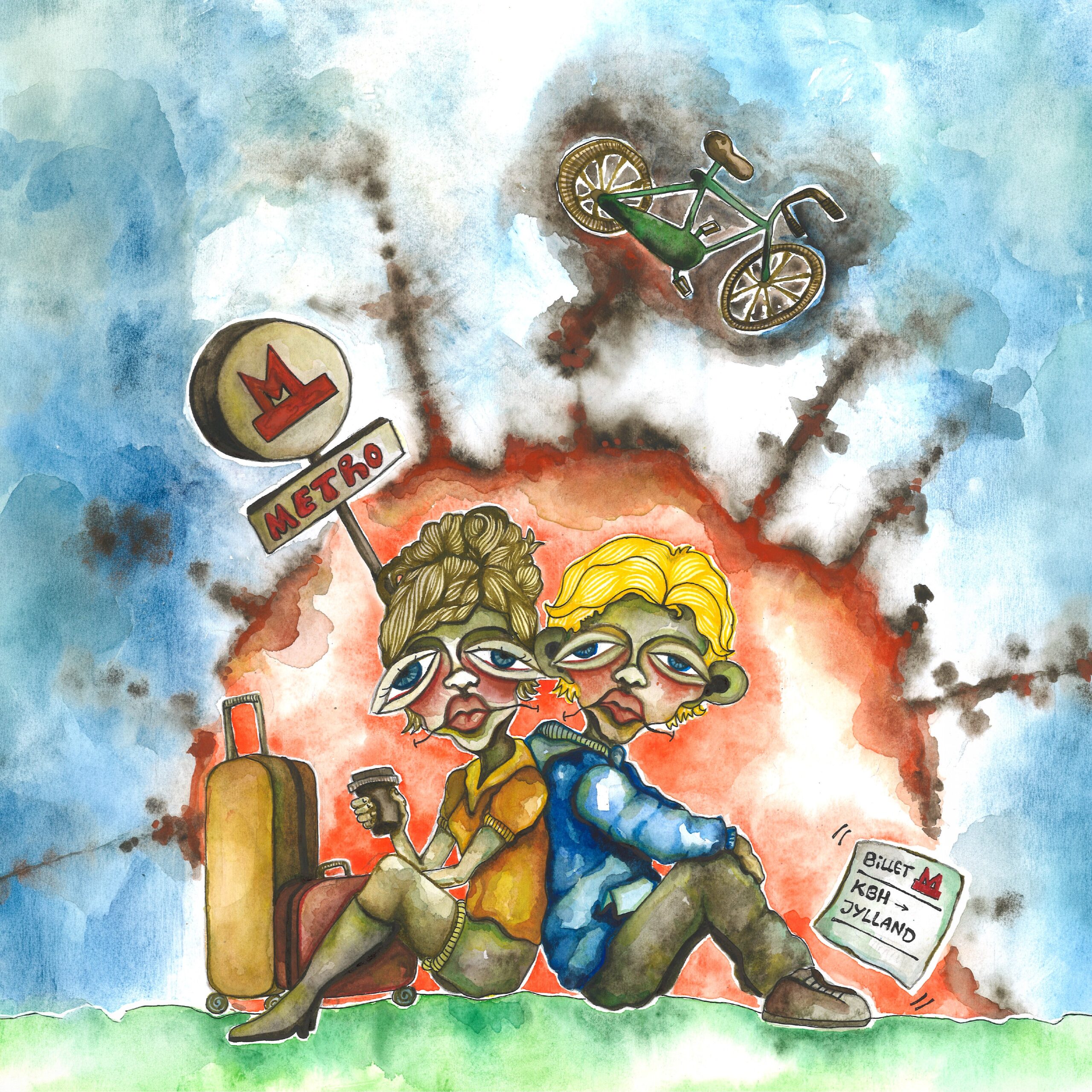 Albert Heath Feat. Dahlin Lille Hus I Jylland Artwork